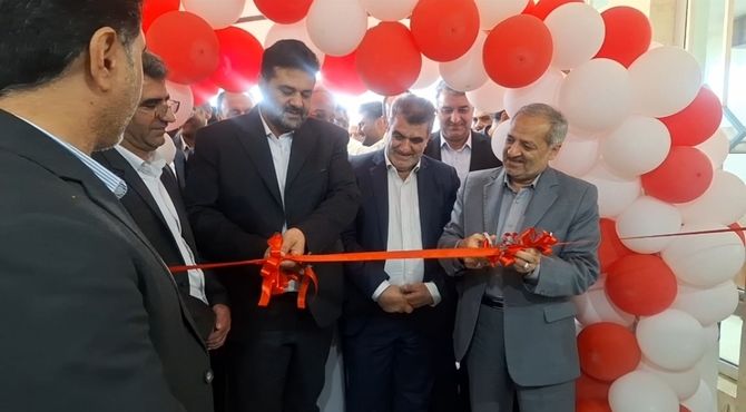 آئین افتتاح مدرسه ۱۲ کلاسه سمیه در آرادان 