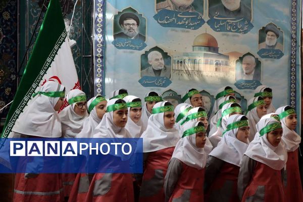 مراسم یادبود پنجمین سالگرد شهادت حاج قاسم سلیمانی در شهرستان سرعین 