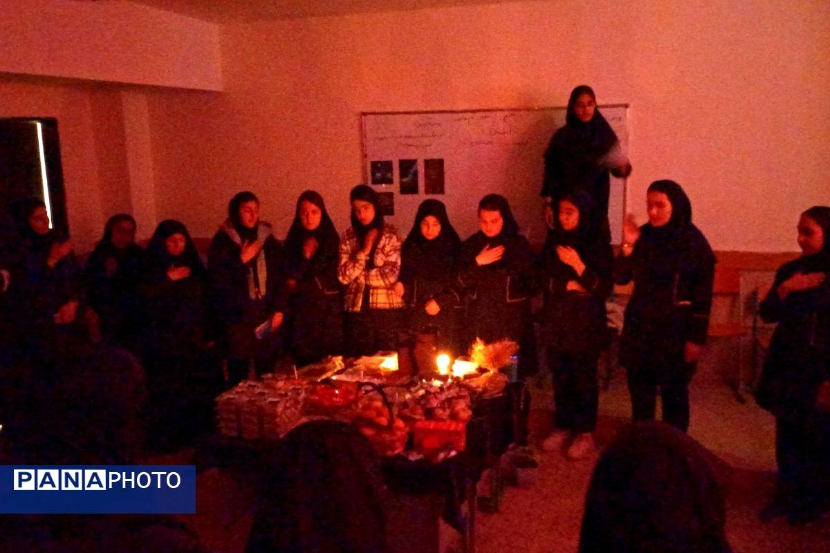 فاطمیه‌ای کوچک اما پر از عشق