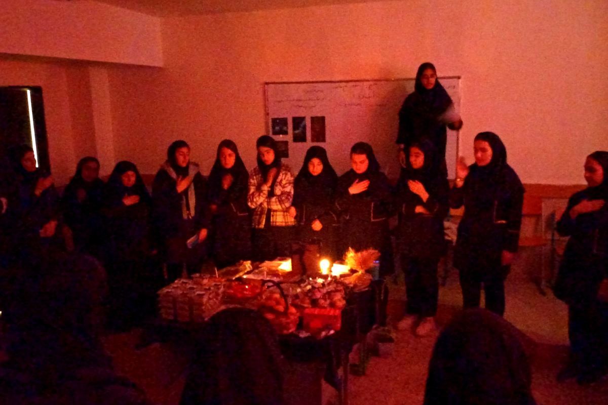 فاطمیه‌ای کوچک اما پر از عشق