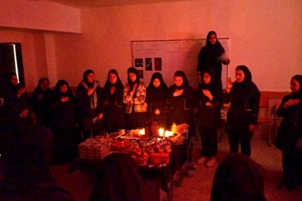 فاطمیه‌ای کوچک اما پر از عشق