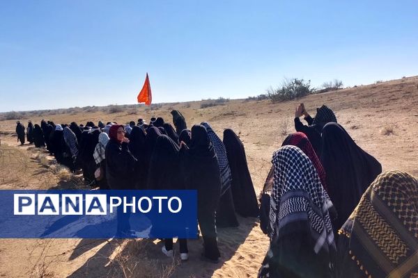 سفر دانش‌آموزان دختر ناحیه۶ مشهد به راهیان نور