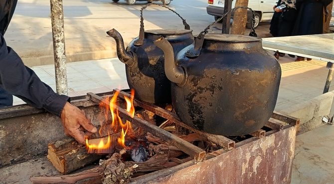 برگزاری موکب اربعین حسینی دربروجرد