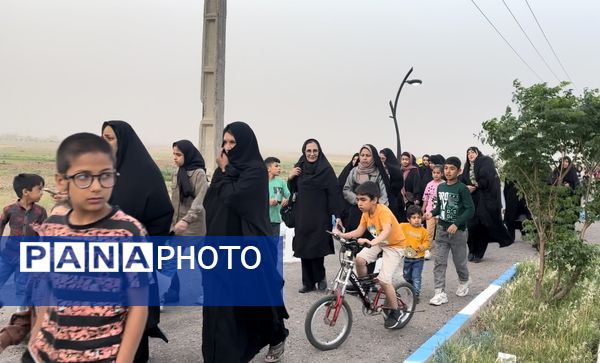 همایش پیاده روی خانوادگی در شهرستان تربت جام