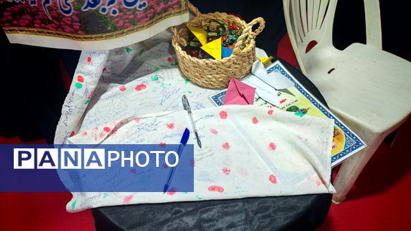 نمایشگاه خدمت 46 به مناسبت هفتهٔ بسیج در نیشابور 