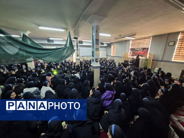 وقتی دبیرستان شهید همت بوی غربت حضرت مادر گرفت