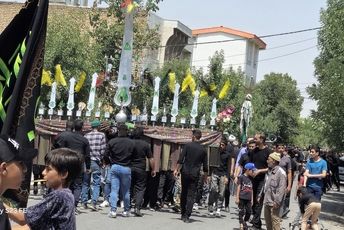 شور عاشورایی در شهر رادکان