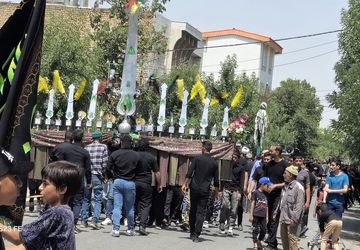 شور عاشورایی در شهر رادکان
