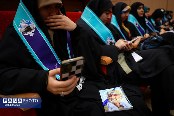 مراسم آموزش کاروان‌های عمره دانش‌آموزی به دانش‌آموزان عازم سرزمین وحی