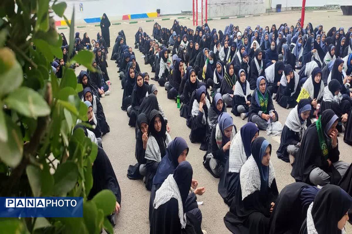 بزرگداشت شهید مقاومت شهید سید حسن نصرالله در ناحیه ۷ مشهد مقدس