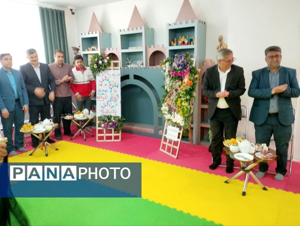 طنین زنگ غنچه ها در مهد کودک قصر فرشته‌های شهرستان شیروان