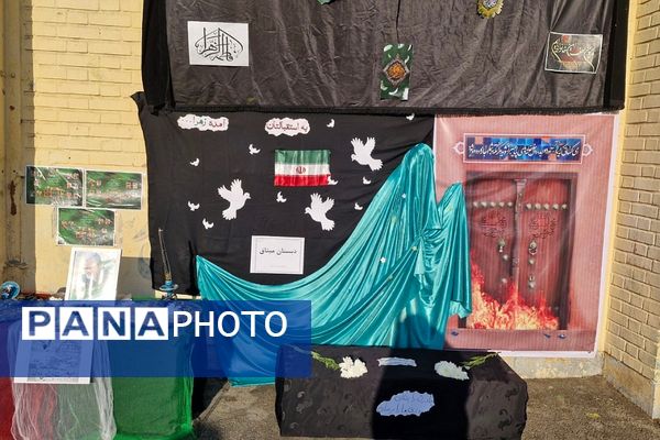 آیین عزاداری نو گلان فاطمی؛ از مسیر مدرسه میثاق تا مسجد امام حسن مجتبی (ع) فشافویه