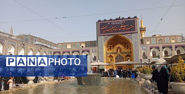 مراسم زنجیر زنی و سینه زنی به مناسبت شهادت امام رضا علیه السلام 