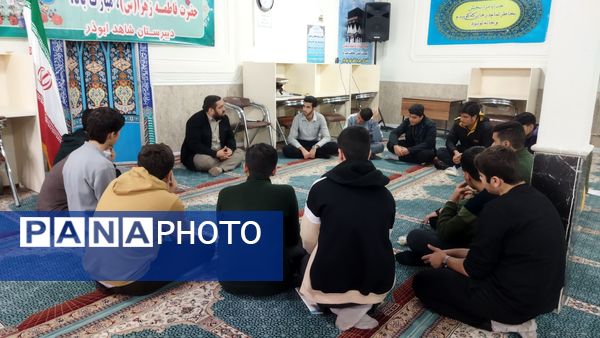 آموزش مداحی در دبیرستان شاهد ابوذر غفاری نیشابور 