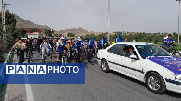 همایش بزرگ دوچرخه‌سواری دانش آموزان مقطع ابتدایی شهرستان تربت حیدریه 