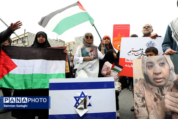 مراسم راهپیمایی روز قدس در تهران