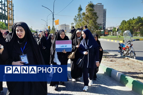 همایش پیاده‌روی بانوان ورزشکار کشوری در قم