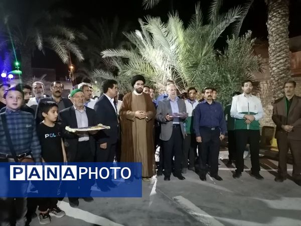 بازدید خادمیاران و خدام افتخاری رضوی از موزه فرهنگ و هنر بافق