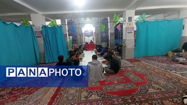 برگزاری مراسم معنوی اعتکاف در شهر پاتاوه 