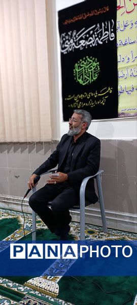 لبیک دانش‌آموزان دبیرستان نمونه دولتی آفرینش به ندای مظلومیت حضرت زهرا (س)