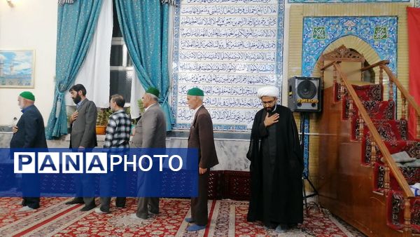 محفل انس با قرآن کریم در مسجد جامع شهر بار نیشابور 