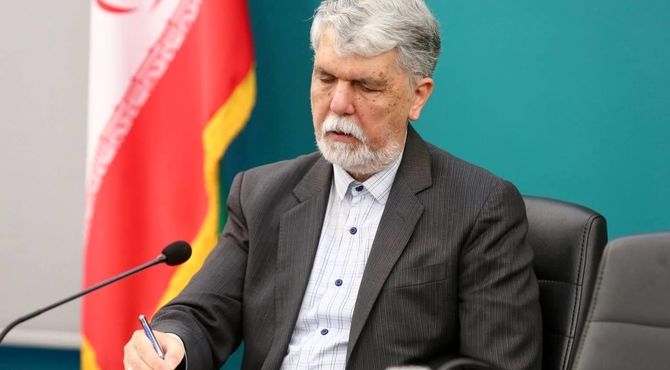 وزیر ارشاد: هنرمندان نشان دادند قلب‌شان برای ایران می‌تپد