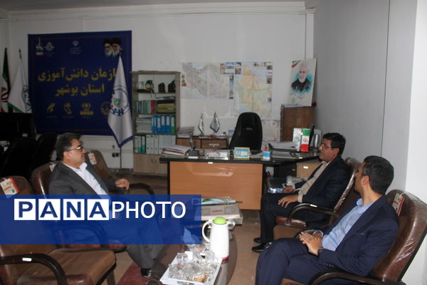 تقدیر از مدیر و کارکنان سازمان دانش‌آموزی استان بوشهر
