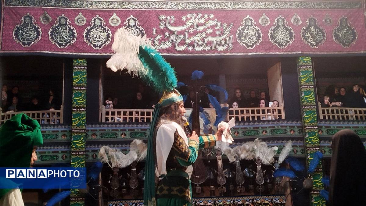 برگزاری تعزیه درحسینیه برغان کرج