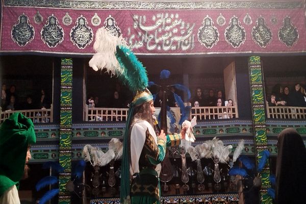 برگزاری تعزیه درحسینیه برغان کرج