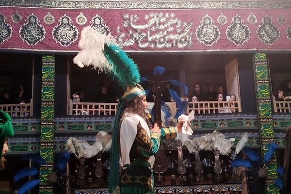 برگزاری تعزیه درحسینیه برغان کرج