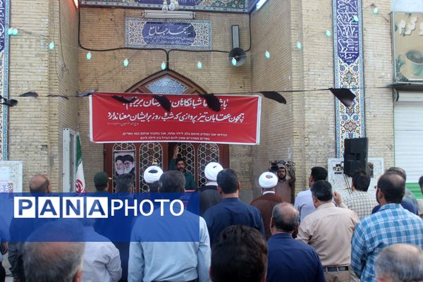 جشن مردم حاجی‌‌آباد برای پیروزی در مقابل رژیم صهیونسیت و آمریکای جنایتکار