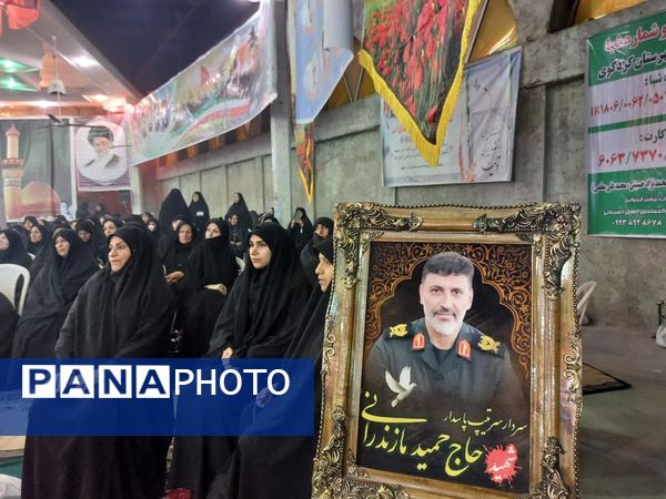 یاد و نام شهدا در کردکوی زنده شد