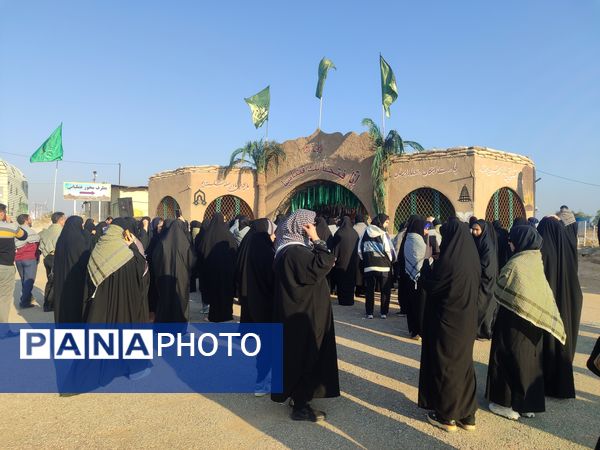 سومین روز از اردوی راهیان نور دانش‌آموزان قائم شهری