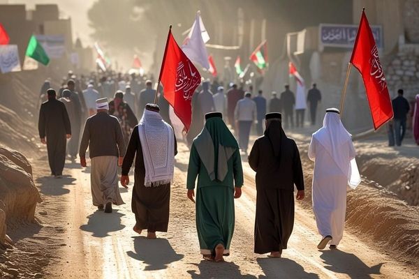 روایت دانش آموز خبرنگار بهارستان دو از اربعین حسینی