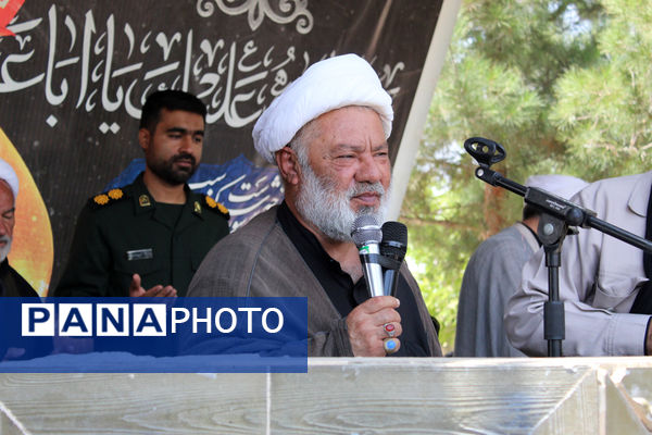 عزاداری عاشورای حسینی در شهر درق