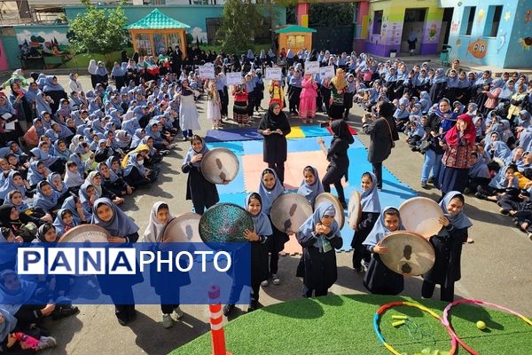 المپیاد ورزشی درون مدرسه در مدارس شهرستان ورامین