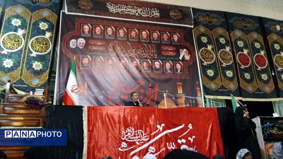 برپایی سفره حضرت‌رقیه (س) در شهر وردنجان