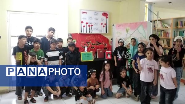 گردهمایی کودکان عاشورایی در کانون پرورش فکری کودکان و نوجوانان حاجی‌‌‌آباد 