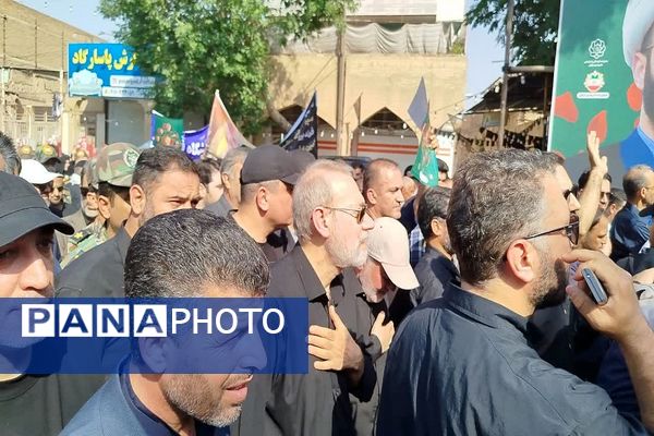 تشییع تاریخی سردارِ رشید در دزفول
