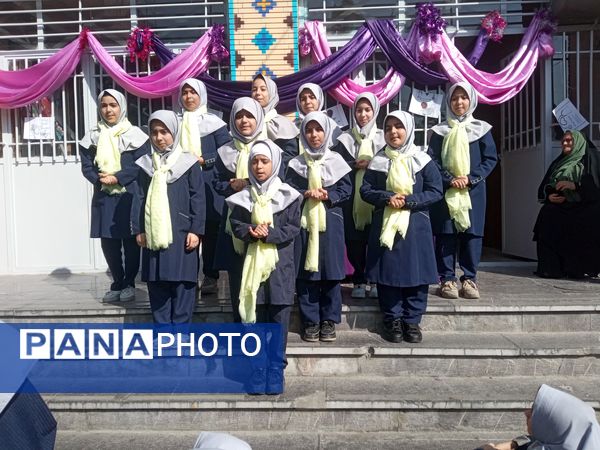 جشن باشکوه میلاد حضرت زینب(س) در دبستان تربیت 