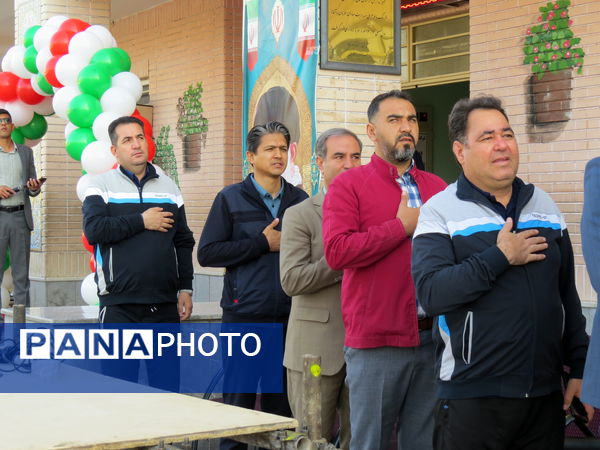 آغاز روزی پرنشاط با اجرای ورزش صبحگاهی در مدارس بجنورد 