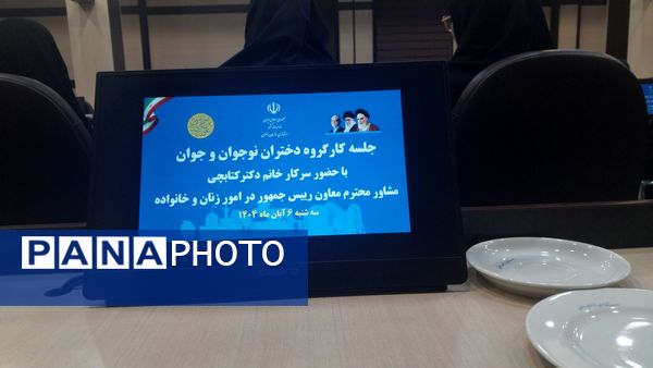 کارگروه دختران نواجوان و جوان مشهد با مشاور معاون رئیس جمهور در امور زنان وخانواده 