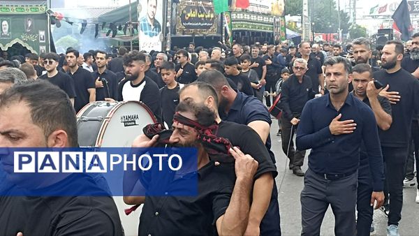 عزاداری تاسوعای حسینی در محمودآباد 