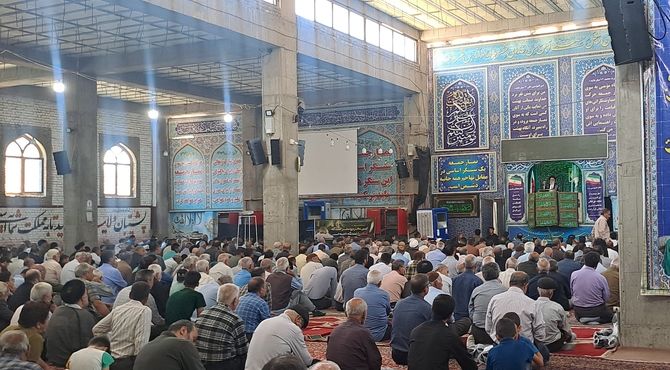اولین نماز جمعه ماه صفر در شهرستان نیشابور