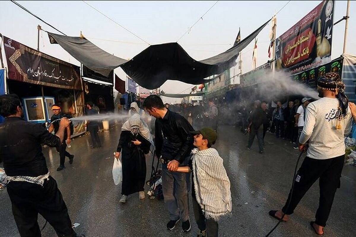 شرجی سنگین آبادان و هشدار هواشناسی به زائران در مسیر مرز شلمچه