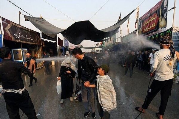 شرجی سنگین آبادان و هشدار هواشناسی به زائران در مسیر مرز شلمچه