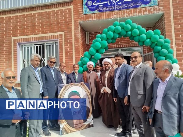  افتتاحیه مدرسه ۶ کلاسه نسیم دانایی روستای فدافن