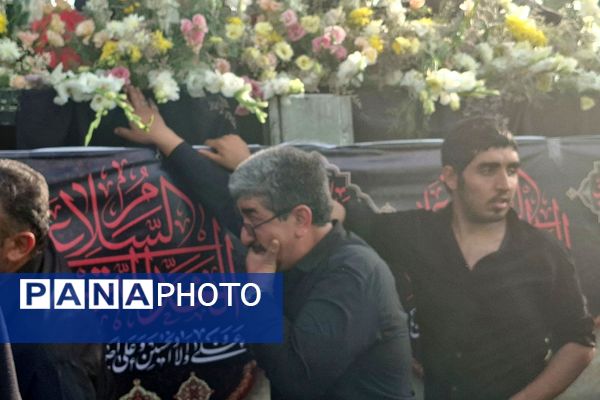مردم قرچک در سوگِ سردار شهید حسن خوانساری 