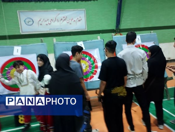 برگزاری مسابقات تیراندازی با کمان شرق کشور در بجنورد