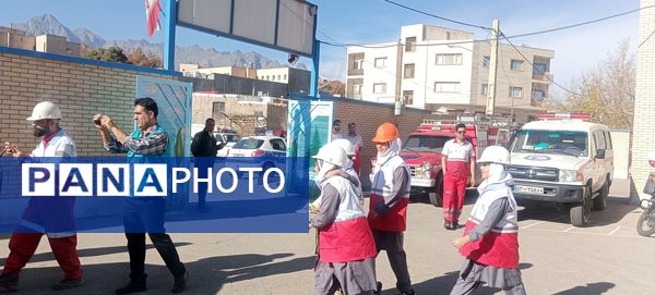 بیست و ششمین مانور سراسری زلزله شهرستان نطنز